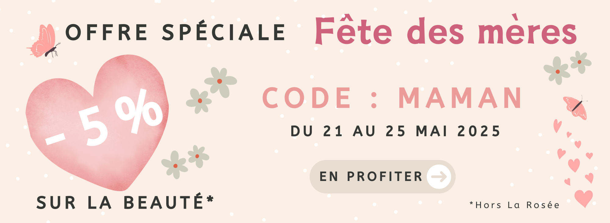 fête des mères -5%